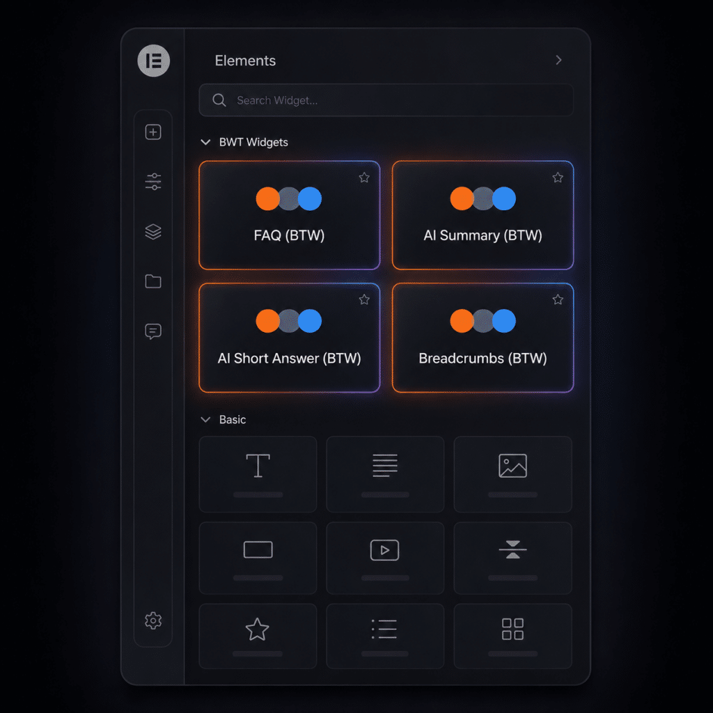 Elementor Widgets